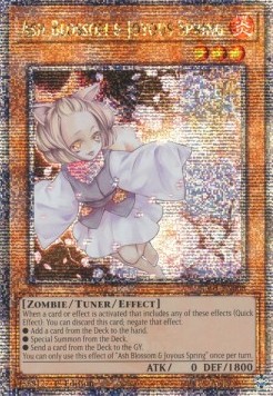 Ash Blossom & Joyous Spring (V.5 - Quarter Century Secret Rare)