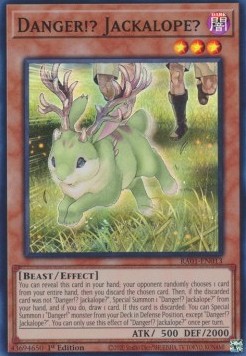 Danger!? Jackalope? (V.1 - Super Rare)