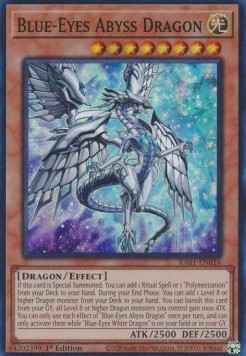 Blue-Eyes Abyss Dragon (V.1 - Super Rare)