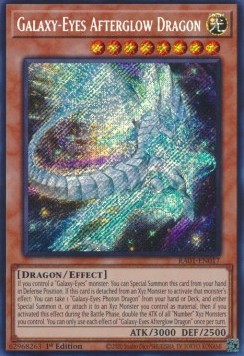 Galaxy-Eyes Afterglow Dragon (V.3 - Secret Rare)