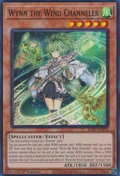 Wynn the Wind Channeler (V.1 - Super Rare)