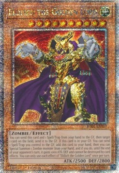 Eldlich the Golden Lord (V.5 - Quarter Century Secret Rare)