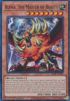 Alpha, the Master of Beasts (V.1 - Super Rare)