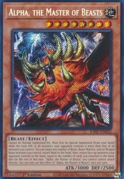 Alpha, the Master of Beasts (V.3 - Secret Rare)