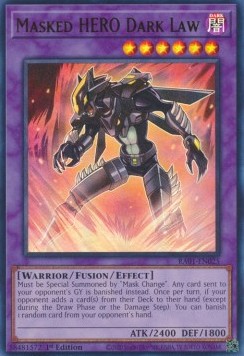 Masked HERO Dark Law (V.2 - Ultra Rare)