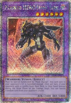 Masked HERO Dark Law (V.5 - Quarter Century Secret Rare)