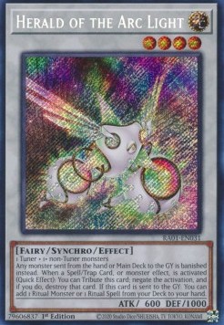 Herald of the Arc Light (V.3 - Secret Rare)