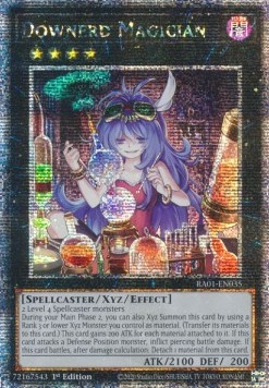 Downerd Magician (V.5 - Quarter Century Secret Rare)