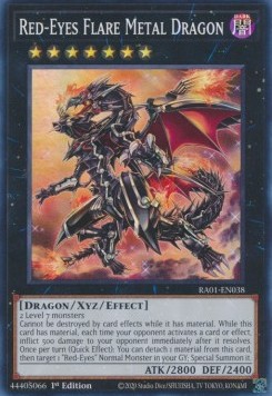 Red-Eyes Flare Metal Dragon (V.1 - Super Rare)