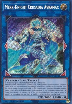 Mekk-Knight Crusadia Avramax (V.3 - Secret Rare)