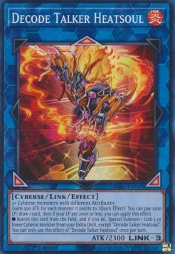 Decode Talker Heatsoul (V.1 - Super Rare)