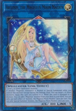 Artemis, the Magistus Moon Maiden (V.2 - Ultra Rare)