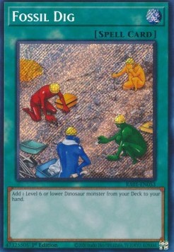 Fossil Dig (V.3 - Secret Rare)