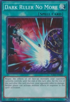 Dark Ruler No More (V.1 - Super Rare)