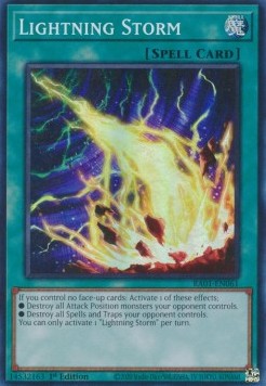 Lightning Storm (V.1 - Super Rare)