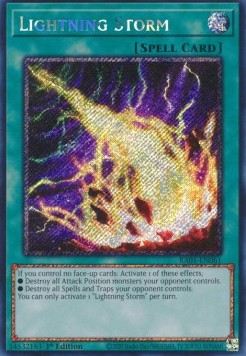 Lightning Storm (V.4 - Platinum Secret Rare)