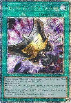 Triple Tactics Talent (V.5 - Quarter Century Secret Rare)