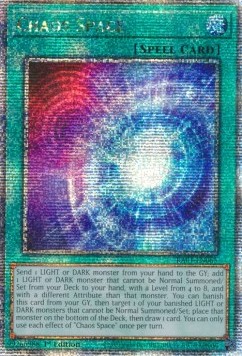 Chaos Space (V.5 - Quarter Century Secret Rare)