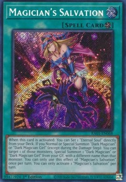 Magician's Salvation (V.3 - Secret Rare)