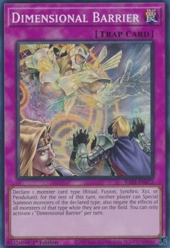 Dimensional Barrier (V.1 - Super Rare)