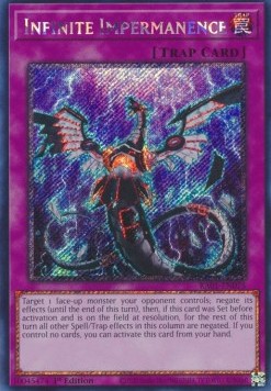 Infinite Impermanence (V.4 - Platinum Secret Rare)