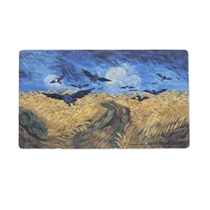 Pokémon Center x Van Gogh Museum: Corviknight Inspired by Wheatfield with Crows Playmat