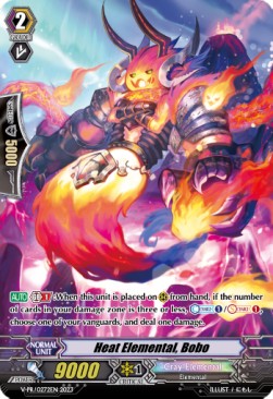 Heat Elemental, Bobo [G Format]