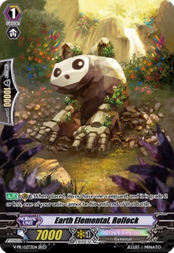 Earth Elemental, Rollock [V Format]