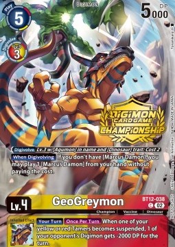 GeoGreymon (BT12-038)