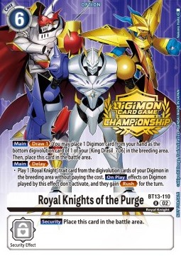 Royal Knights of the Purge (BT13-110)