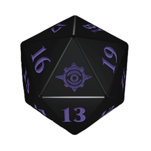 The Lost Caverns of Ixalan: D20 Die (Purple)