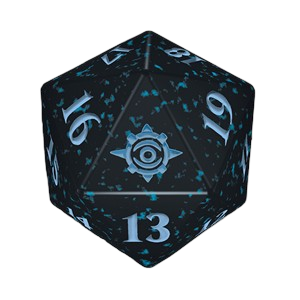 The Lost Caverns of Ixalan: D20 Die (Blue)