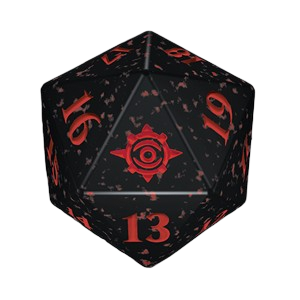 The Lost Caverns of Ixalan: D20 Die (Red)