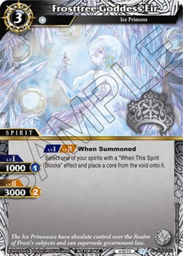 Frosttree Goddess Eir (V.1 - Common)