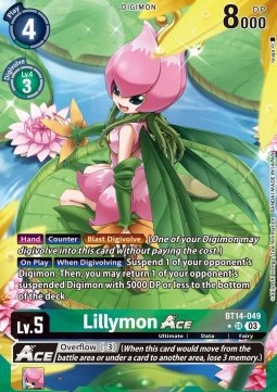 Lillymon Ace (BT14-049) (V.2)