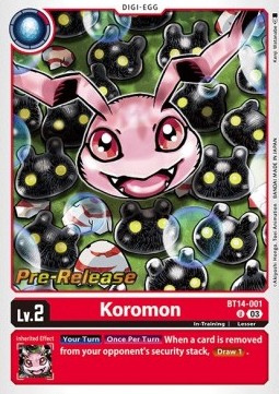 Koromon (BT14-001) (V.1)