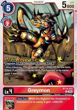 Greymon (BT14-012)