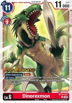 Dinorexmon (BT14-017)