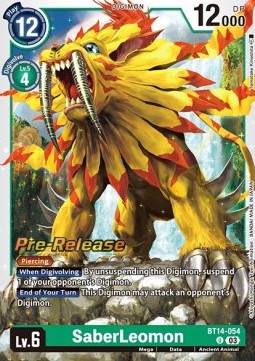 SaberLeomon (BT14-054)