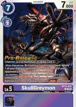 SkullGreymon (BT14-076)