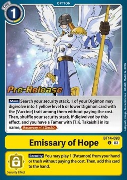 Emissary of Hope (BT14-093)