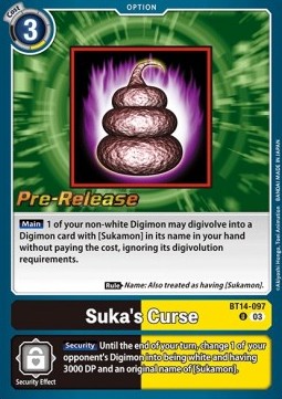 Suka's Curse (BT14-097)