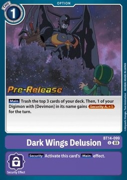 Dark Wings Delusion (BT14-099)