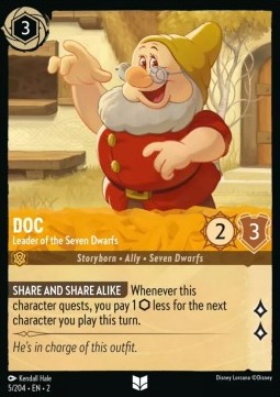 Doc - Leader of the Seven Dwarfs