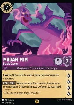 Madam Mim - Purple Dragon (V.1)