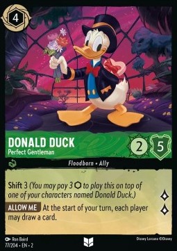 Donald Duck - Perfect Gentleman