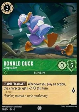 Donald Duck - Sleepwalker