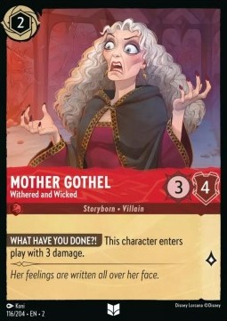 Mother Gothel - Withered and Wicked