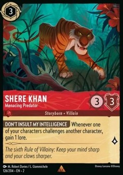 Shere Khan - Menacing Predator (V.1)