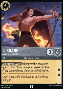 Li Shang - Archery Instructor